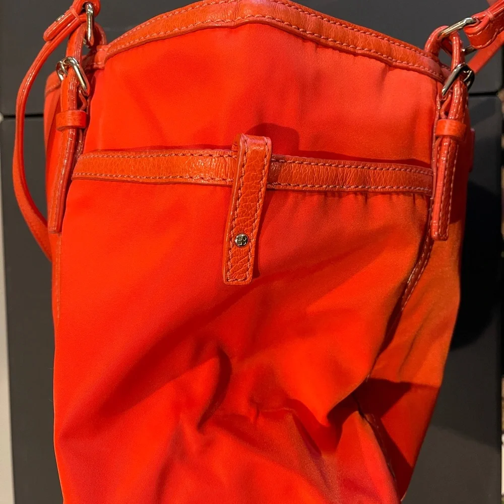 Kate Spade New York Vintage Nylon Tote with Leather Trim. Good condition.